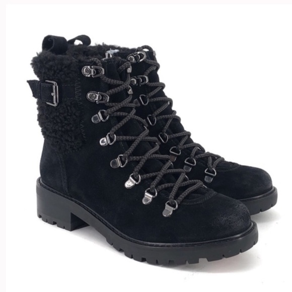 SAM EDELMAN TENLEE Suede Boot in Black - Picture 2 of 11